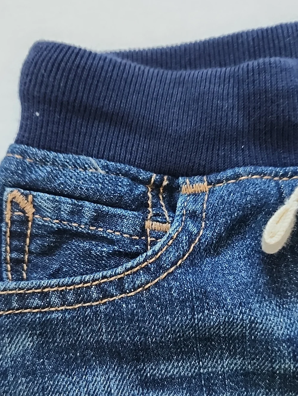 NWT babyGap Boys Rib Waist Pull-On Slim Jeans 18-24M